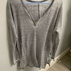 AE Grey/Bluish Toned Long Sleeve Shirt